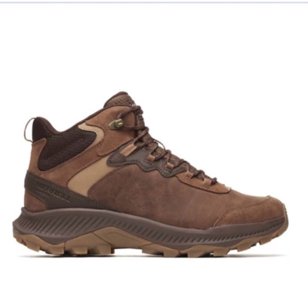 Merrells Speed Strike 2 Mens size 10.  Mid Leather hiking shoes. Brand New.
